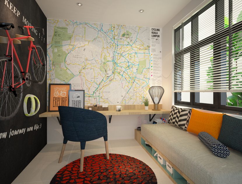 New single storey corner home Ipoh - bedroom