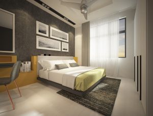 New single storey corner home Ipoh - bedroom