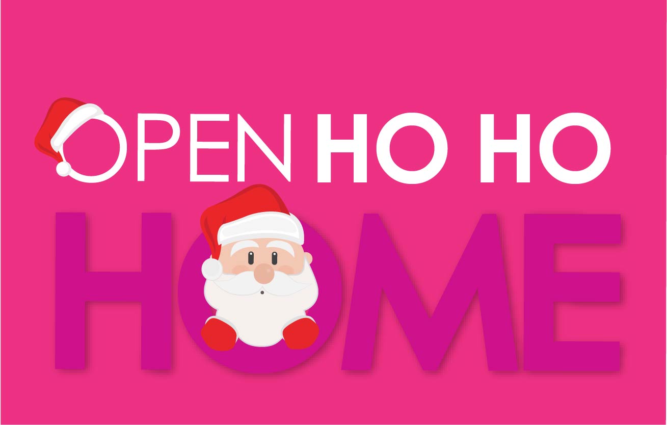 Open House Christmas Santa