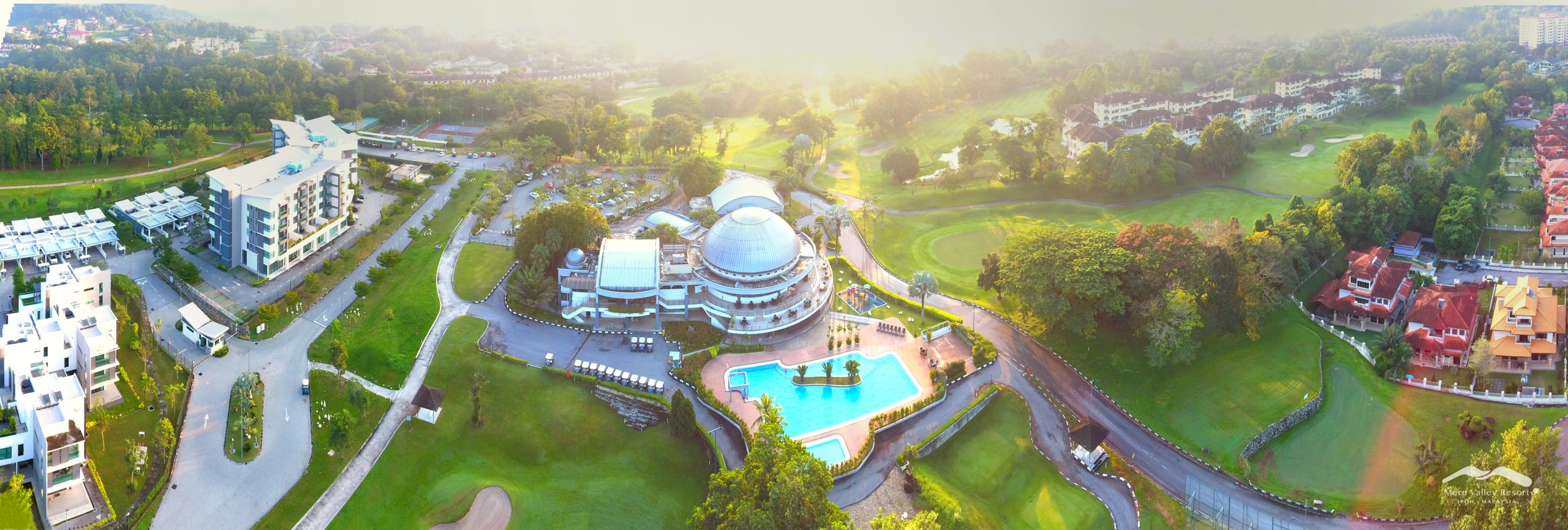 Multi-Facility Clubhouse at the heart of Meru Valley Resort